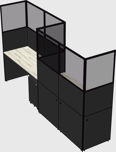 Rectangular cubicles