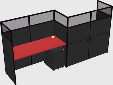 Rectangular cubicles