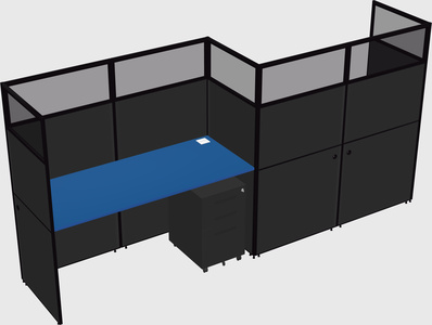 Rectangular cubicles
