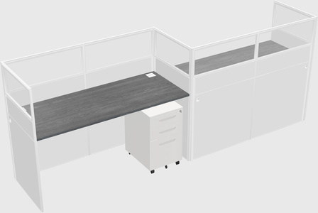 Rectangular cubicles