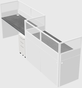 Rectangular cubicles