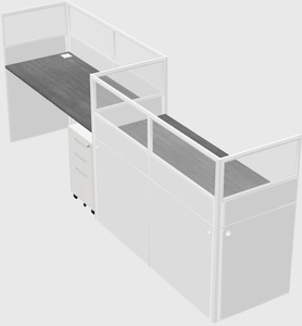 Rectangular cubicles