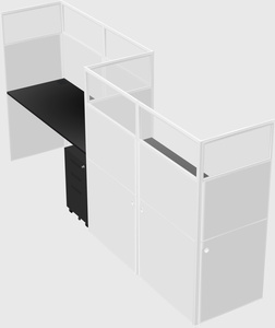 Rectangular cubicles