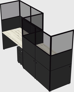 Rectangular cubicles