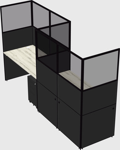 Rectangular cubicles
