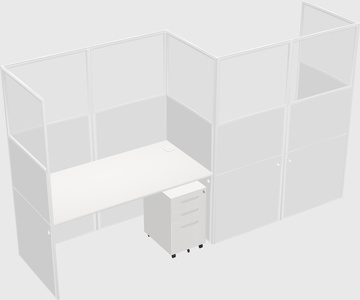 Rectangular cubicles