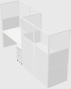 Rectangular cubicles