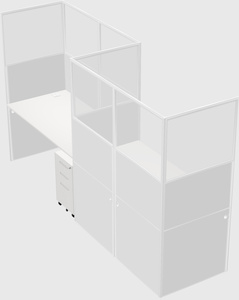 Rectangular cubicles