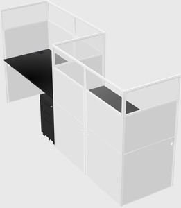 Rectangular cubicles
