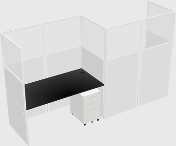 Rectangular cubicles