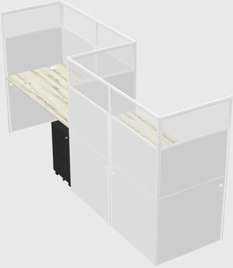 Rectangular cubicles