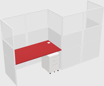 Rectangular cubicles