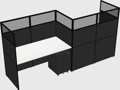 Rectangular cubicles