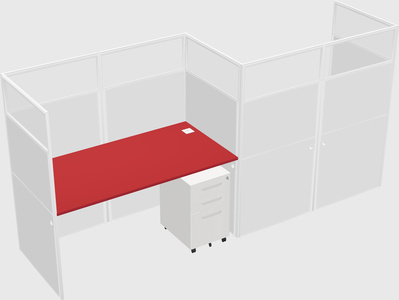 Rectangular cubicles