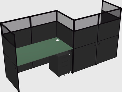 Rectangular cubicles