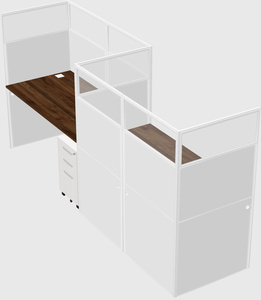 Rectangular cubicles