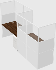 Rectangular cubicles