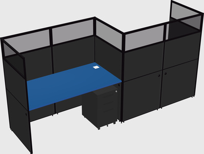 Rectangular cubicles