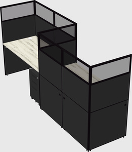 Rectangular cubicles