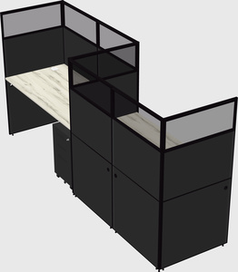 Rectangular cubicles