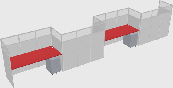 Cabines rectangulaires