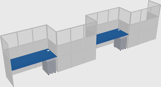 Cabines rectangulaires