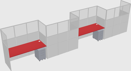 Cabines rectangulaires