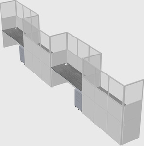 Rectangular cubicles