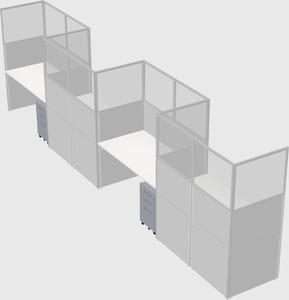 Cabines rectangulaires
