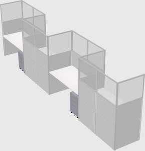 Cabines rectangulaires