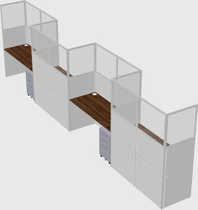 Rectangular cubicles