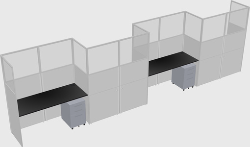 Cabines rectangulaires
