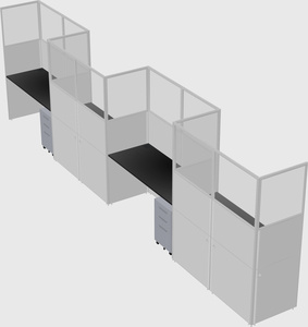 Cabines rectangulaires