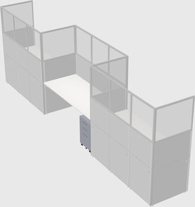 Rectangular cubicles