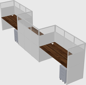 Rectangular cubicles