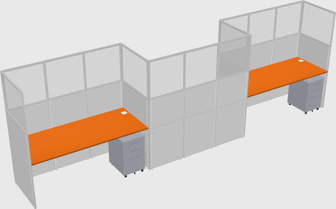 Cabines rectangulaires