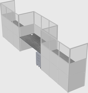 Rectangular cubicles