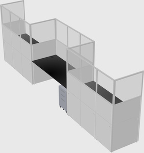 Rectangular cubicles