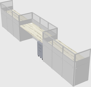 Rectangular cubicles