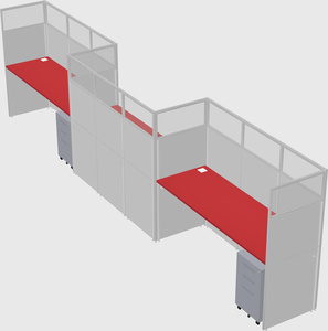 Rectangular cubicles