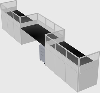 Rectangular cubicles