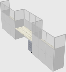Rectangular cubicles