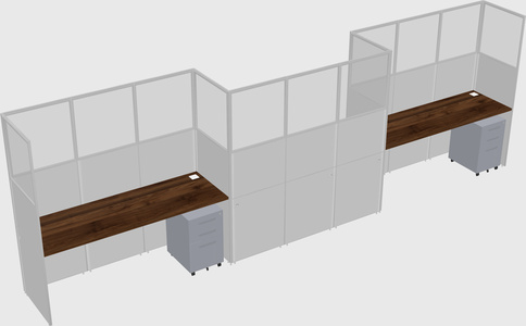 Rectangular cubicles