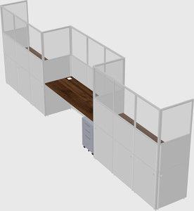 Rectangular cubicles