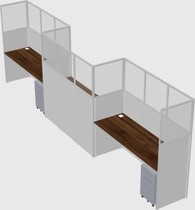 Rectangular cubicles