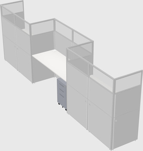 Rectangular cubicles