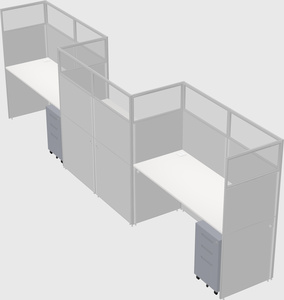 Rectangular cubicles