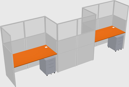 Rectangular cubicles