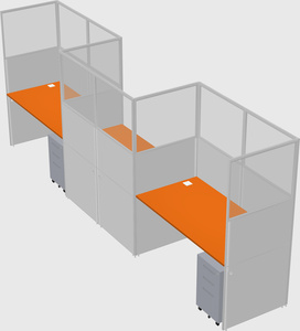 Rectangular cubicles