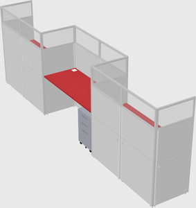 Rectangular cubicles